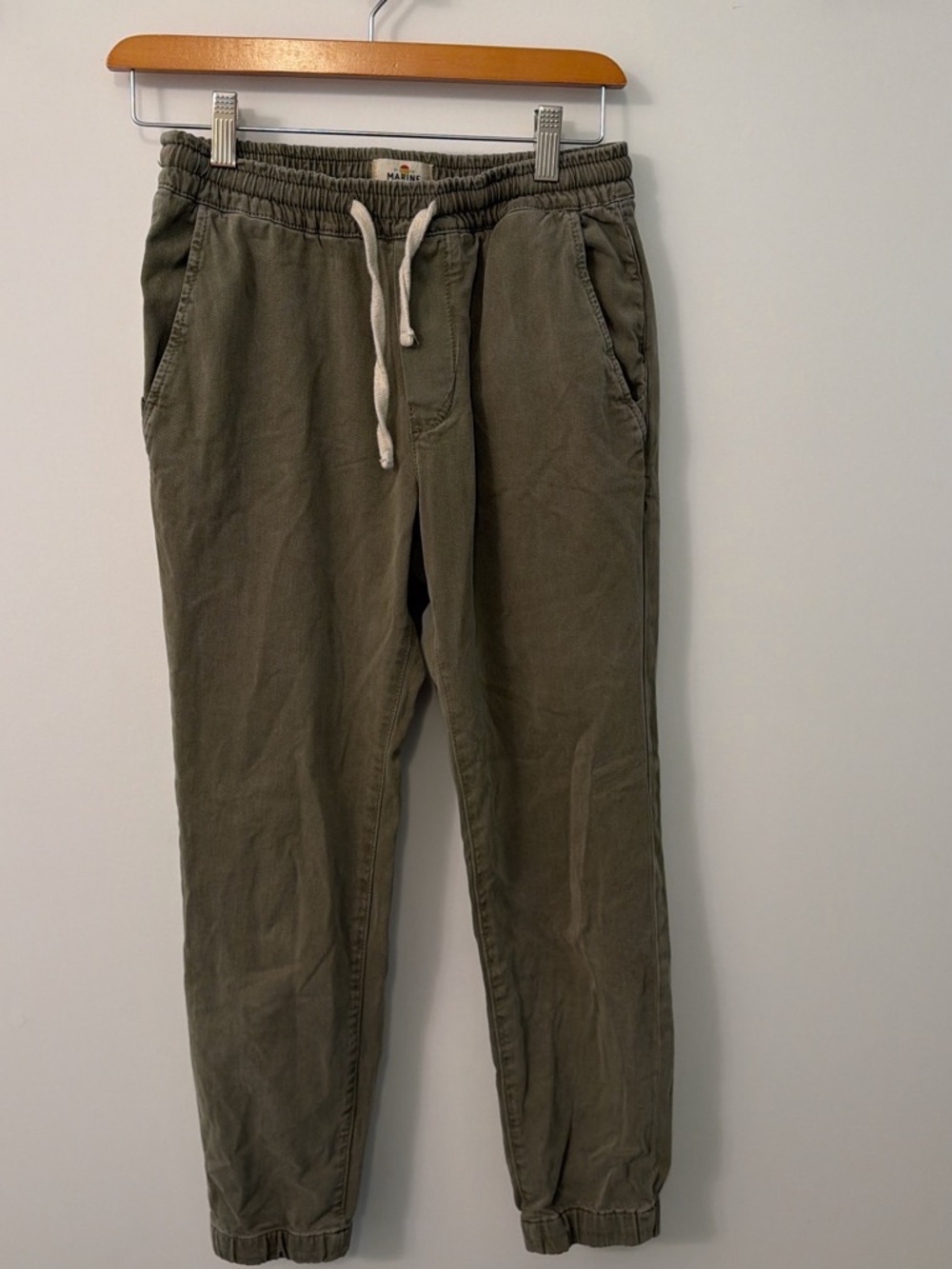 Marine Layer Khaki Joggers size S EUC